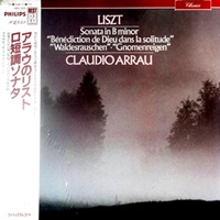 Philips : Arrau - Liszt Sonata, Etudes